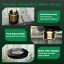 Thumbnail 2 Zone Smart Sprinkler Hose Timer with Flow Meter — Irrigation System, Restmo
