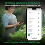 Thumbnail 2 Zone Smart Sprinkler Hose Timer with Flow Meter — Irrigation System, Restmo