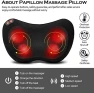 Thumbnail Back Massager with Heat, Shiatsu Neck Massager Pillow — Massage Chairs, Papillon