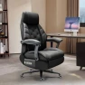 Thumbnail Big and Tall Office Chair 500lbs - Leather Power Recliner with Massage, Heating & Ventilation, Ergonomic High Back Desk... — Smart Chairs, Kinnls