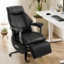 Thumbnail Big and Tall Office Chair 500lbs - Leather Power Recliner with Massage, Heating & Ventilation, Ergonomic High Back Desk... — Smart Chairs, Kinnls