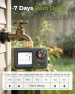 Thumbnail Brass Sprinkler Timer 2 Zone, IP66 Waterproof Programmable Water Hose Timer 2 Outlet with Large Display — Irrigation System, Diivoo