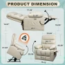 Thumbnail Dual Motor Recliner Chair with Heat & Massage — Massage Chairs, SUKACH