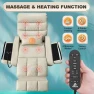 Thumbnail Dual Motor Recliner Chair with Heat & Massage — Massage Chairs, SUKACH