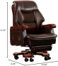 Thumbnail Genuine Leather Executive Office Chair — Massage Chairs, Kinnls