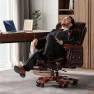 Thumbnail Genuine Leather Executive Office Chair — Massage Chairs, Kinnls