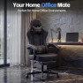Thumbnail High Back Ergonomic Desk Gaming Chair with Footrest and Lumbar Support — Smart Chairs, Kslysuty