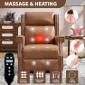 Thumbnail Manual Recliner Chair with Massage & Lumbar Heat — Massage Chairs, Trustyue