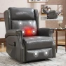 Thumbnail Manual Recliner Chair with Massage & Lumbar Heat — Massage Chairs, Trustyue