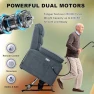 Thumbnail Power Lift Recliner Chair with Heat & Massage, Dual Motor, Cup Holder, USB-C — Massage Chairs, SUKACH