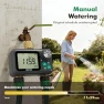 Thumbnail Remote Control Brass Sprinkler Timer for Outdoor Hose Faucet 2 Zone — Irrigation System, Restmo