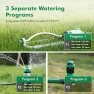 Thumbnail Remote Control Brass Sprinkler Timer for Outdoor Hose Faucet 2 Zone — Irrigation System, Restmo