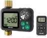 Thumbnail Remote Control Brass Sprinkler Timer for Outdoor Hose Faucet 2 Zone — Irrigation System, Restmo