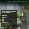 Thumbnail Smart Sprinkler Hose Timer with Flow Meter — Irrigation System, Restmo