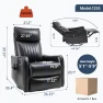 Thumbnail Swivel Rocker Recliner Chair with Heat and Massage — Massage Chairs, Kolavess
