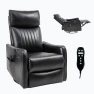 Thumbnail Swivel Rocker Recliner Chair with Heat and Massage — Massage Chairs, Kolavess
