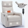 Thumbnail Swivel Rocker Recliner Chair with Heat and Massage — Massage Chairs, Kolavess