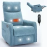 Thumbnail Swivel Rocker Recliner Chair with Heat and Massage — Massage Chairs, Kolavess