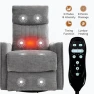 Thumbnail Swivel Rocker Recliner Chair with Heat and Massage — Massage Chairs, Kolavess