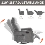 Thumbnail Swivel Rocker Recliner Chair with Heat and Massage — Massage Chairs, Kolavess