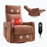 Thumbnail Swivel Rocker Recliner Chair with Heat and Massage — Massage Chairs, Kolavess