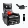 Thumbnail Swivel Rocker Recliner Chair with Heat and Massage — Massage Chairs, Kolavess