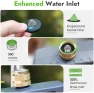 Thumbnail Water Timer with Brass Inlet, 4 Independent Zones — Irrigation System, Insoma