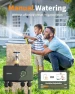 Thumbnail WiFi Water Timer for Garden Hose, 4 Zone Smart Sprinkler Timer with Brass Inlet — Irrigation System, Diivoo