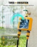 Thumbnail WiFi Water Timer with Brass Inlet & Outlet, 2 Zone, RainPoint