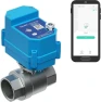 Thumbnail Smart 1" Motorized Stainless Steel Ball Valve — Water Shut Off Valve, YoLink