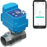 Thumbnail Smart 1" Motorized Stainless Steel Ball Valve — Water Shut Off Valve, YoLink