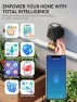 Thumbnail Smart WiFi Water Valve, Brass Motorized Ball Valve with Timer & App Remote Control — Water Shut Off Valve, CREECHWA