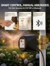 Thumbnail Smart WiFi Water Valve, Brass Motorized Ball Valve with Timer & App Remote Control — Water Shut Off Valve, CREECHWA