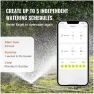 Thumbnail WiFi Sprinkler Timer, Smart Hose Faucet Timer 2 Outlets — Irrigation System, Generic