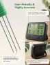 Thumbnail Wireless Soil Moisture Meter with LCD Receiver – 3‑Probe 3‑in‑1 Sensor (Moisture, Temperature, Light), 230 ft RF Range,... — Soil Moisture Sensor, NexusLab