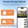 Thumbnail 12X Zoom Solar Security Camera 3K/6MP Dual Lens WiFi Outdoor Wireless Camera — Security Camera, INQMEGA