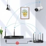 Thumbnail 2.5K 5MP WiFi Security Camera System Outdoor, Expandable 16CH 8MP NVR — Security Camera, Hiseeu