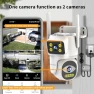 Thumbnail Dual Lens Security Camera — Security Camera, ESCANU