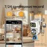 Thumbnail Dual Lens Security Camera — Security Camera, ESCANU