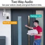 Thumbnail Outdoor PTZ WiFi IP Security Camera 1080P with Color Night Vision — Security Camera, Alptop