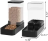 Thumbnail Automatic Cat Feeder and Water Dispenser Set with Pet Food Bowl — Automatic Pet Feeder, Wefeedy