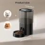 Thumbnail Automatic Cat Feeder and Water Fountain 2-in-1 — Automatic Pet Feeder, Evoliq