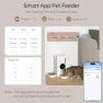 Thumbnail Automatic Cat Feeder for 3 Cats with Slow Feed, 6L Smart WiFi Pet Feeder — Automatic Pet Feeder, Chloraeon