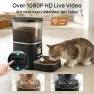 Thumbnail Automatic Cat Feeder with Camera and Two-Way Audio — Automatic Pet Feeder, NUANTU