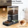 Thumbnail Automatic Cat Feeder with Camera and Two-Way Audio — Automatic Pet Feeder, NUANTU