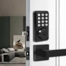 Thumbnail Keyless Entry Door Lock with Handle Set — Smart Lock, XIANJU