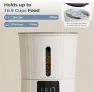 Thumbnail Automatic Cat Feeder, 4L WiFi Timed Cat Food Dispenser with APP Control, 10s Voice Recorder, Dual Power Supply, Indoor... — Automatic Pet Feeder, DUMOS