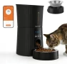 Thumbnail Automatic Cat Feeder, 4L WiFi Timed Cat Food Dispenser with APP Control, 10s Voice Recorder, Dual Power Supply, Indoor... — Automatic Pet Feeder, DUMOS
