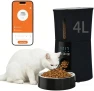 Thumbnail Automatic Cat Feeder, 4L WiFi Timed Cat Food Dispenser with APP Control, 10s Voice Recorder, Dual Power Supply, Indoor... — Automatic Pet Feeder, DUMOS