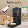 Thumbnail Automatic Cat Feeder, 5G WiFi Auto Food Dispenser with Desiccant Bag, 5L Timed Pet Feeder — Automatic Pet Feeder, MYGODPET